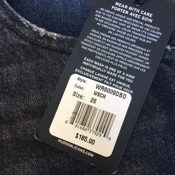 NEW Women’s Hudson Distressed Sloane Short Size 26 - Picture 5 of 7